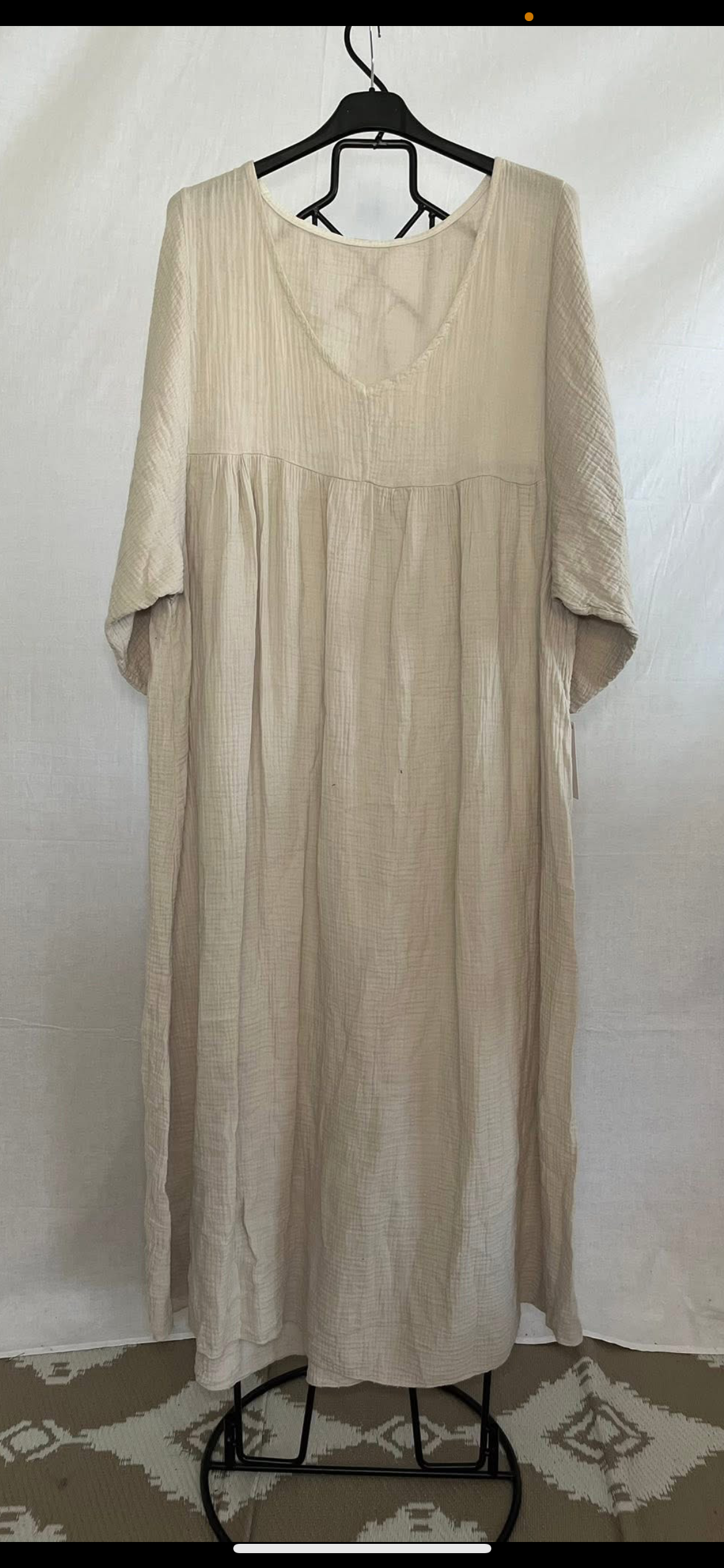 Robe Lila gaz de coton