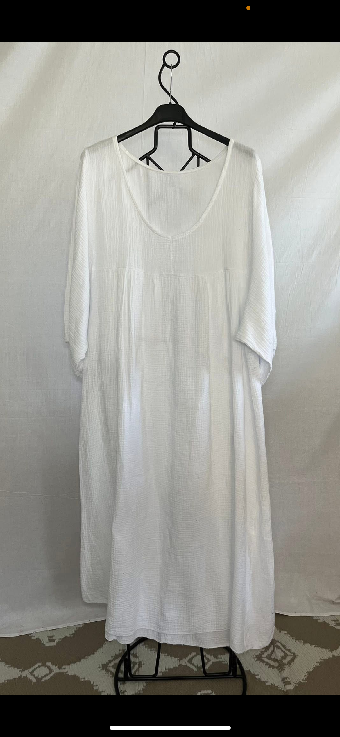 Robe Lila gaz de coton