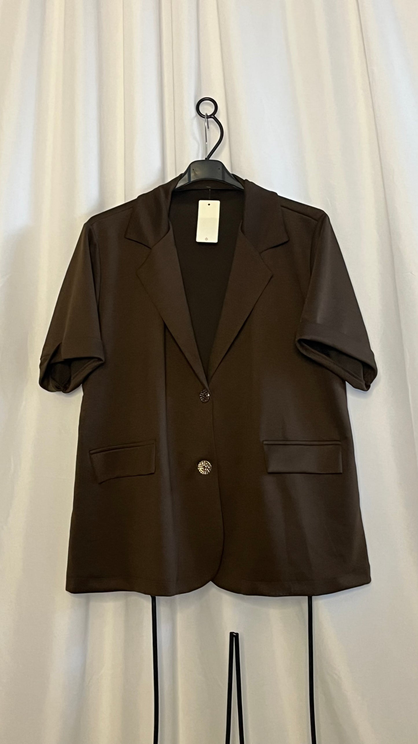 Blazer manches courtes