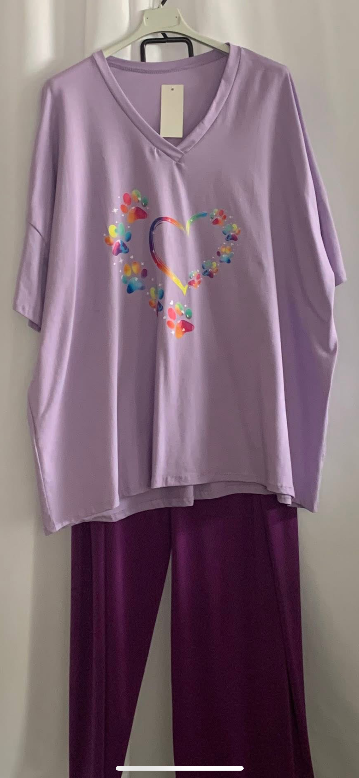 Tee-shirt patte de chat