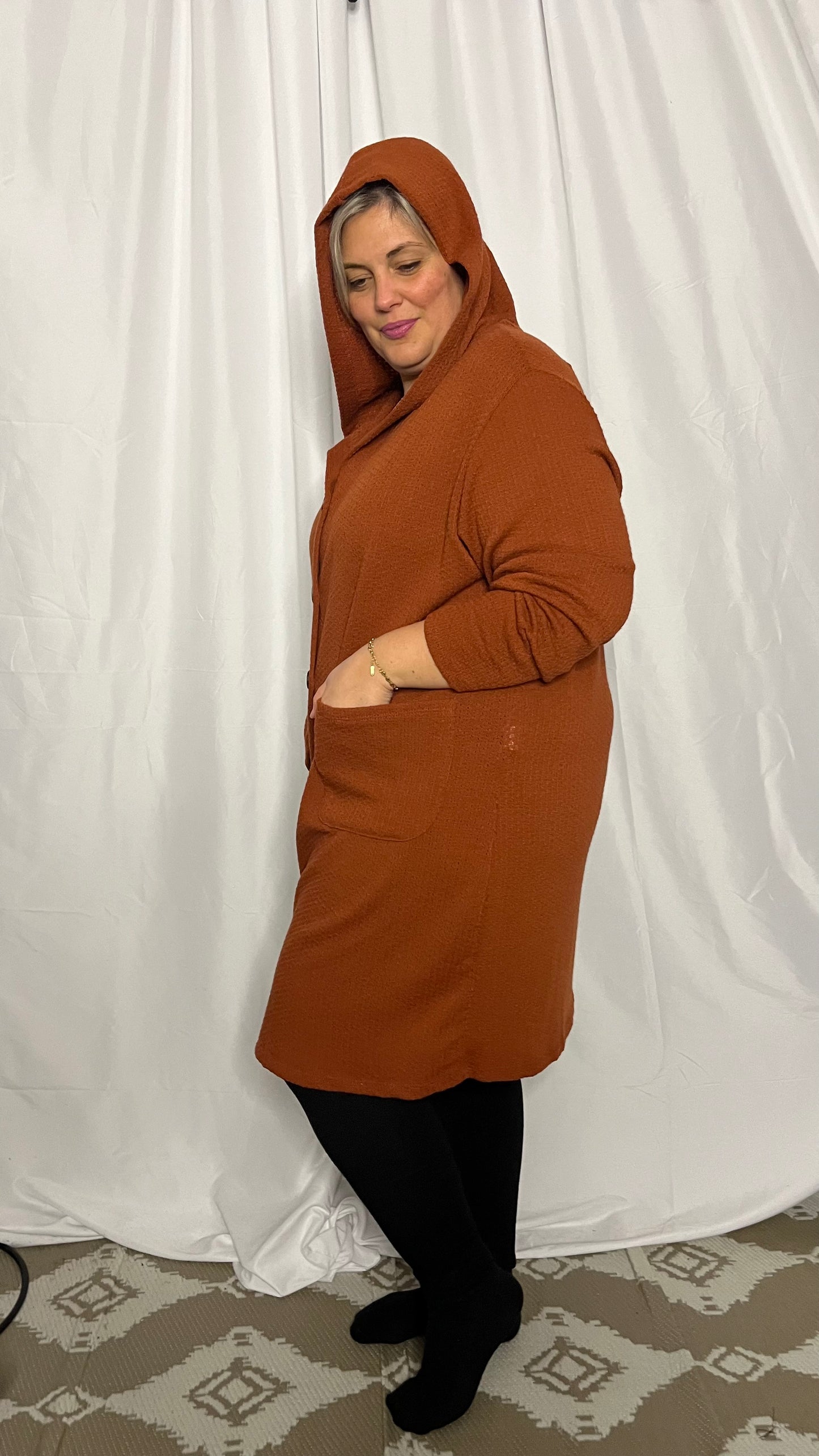 Gilet capuche
