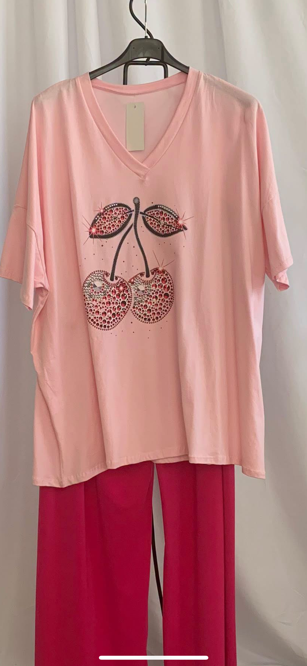 Tee-shirt cerise