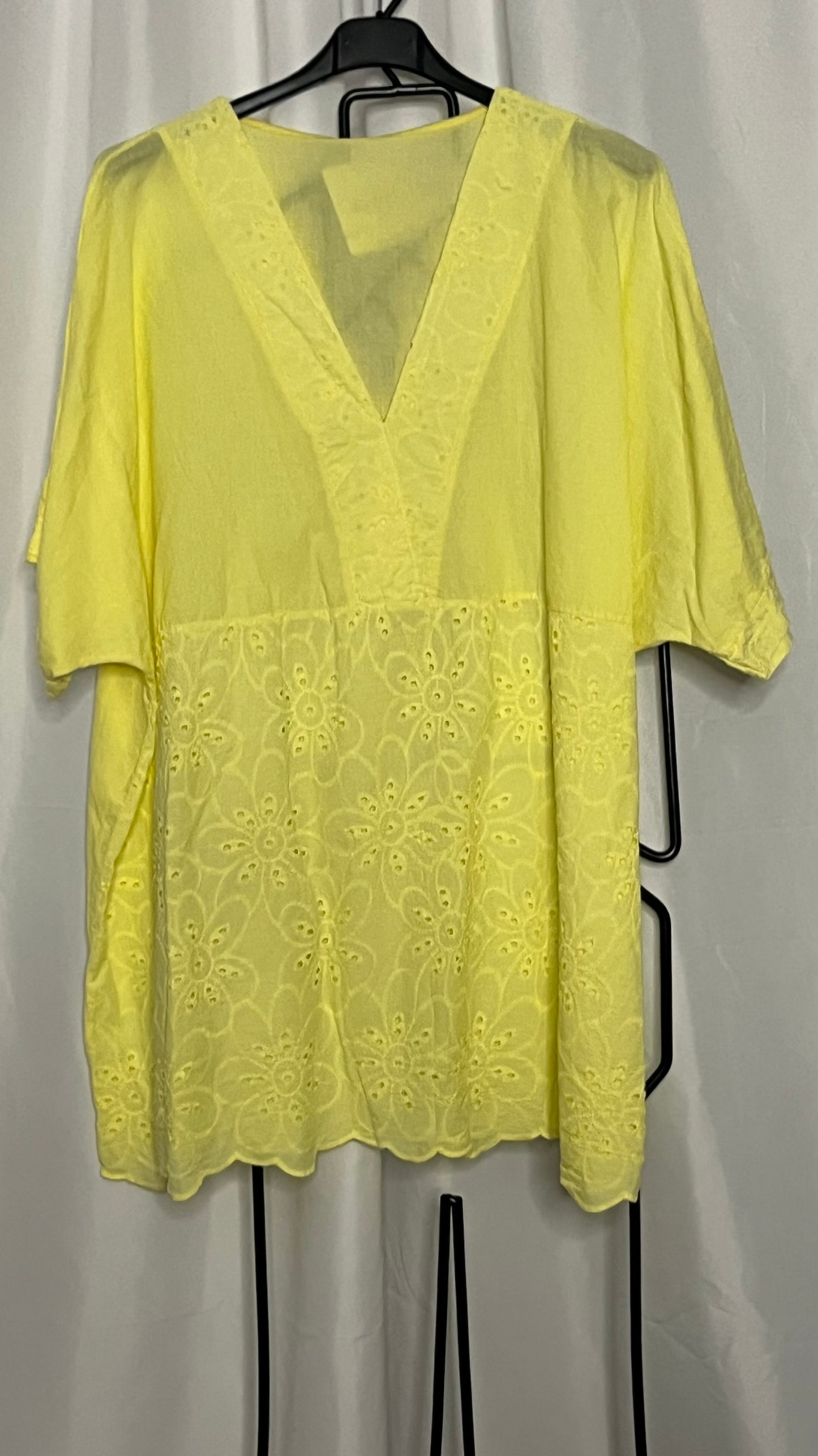 Tunique broderie anglaise