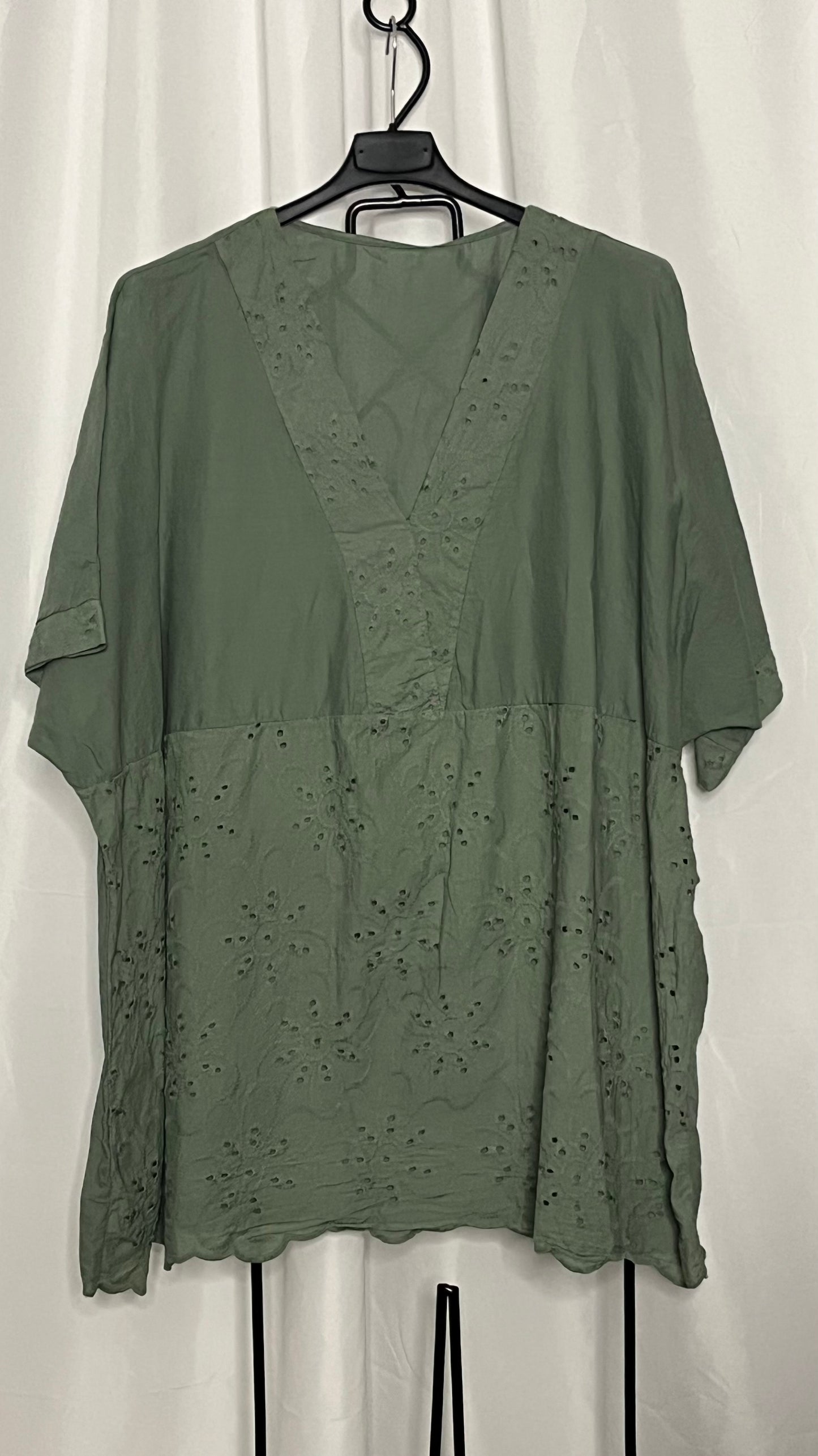 Tunique broderie anglaise