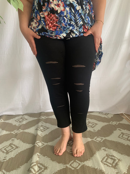 Legging résille