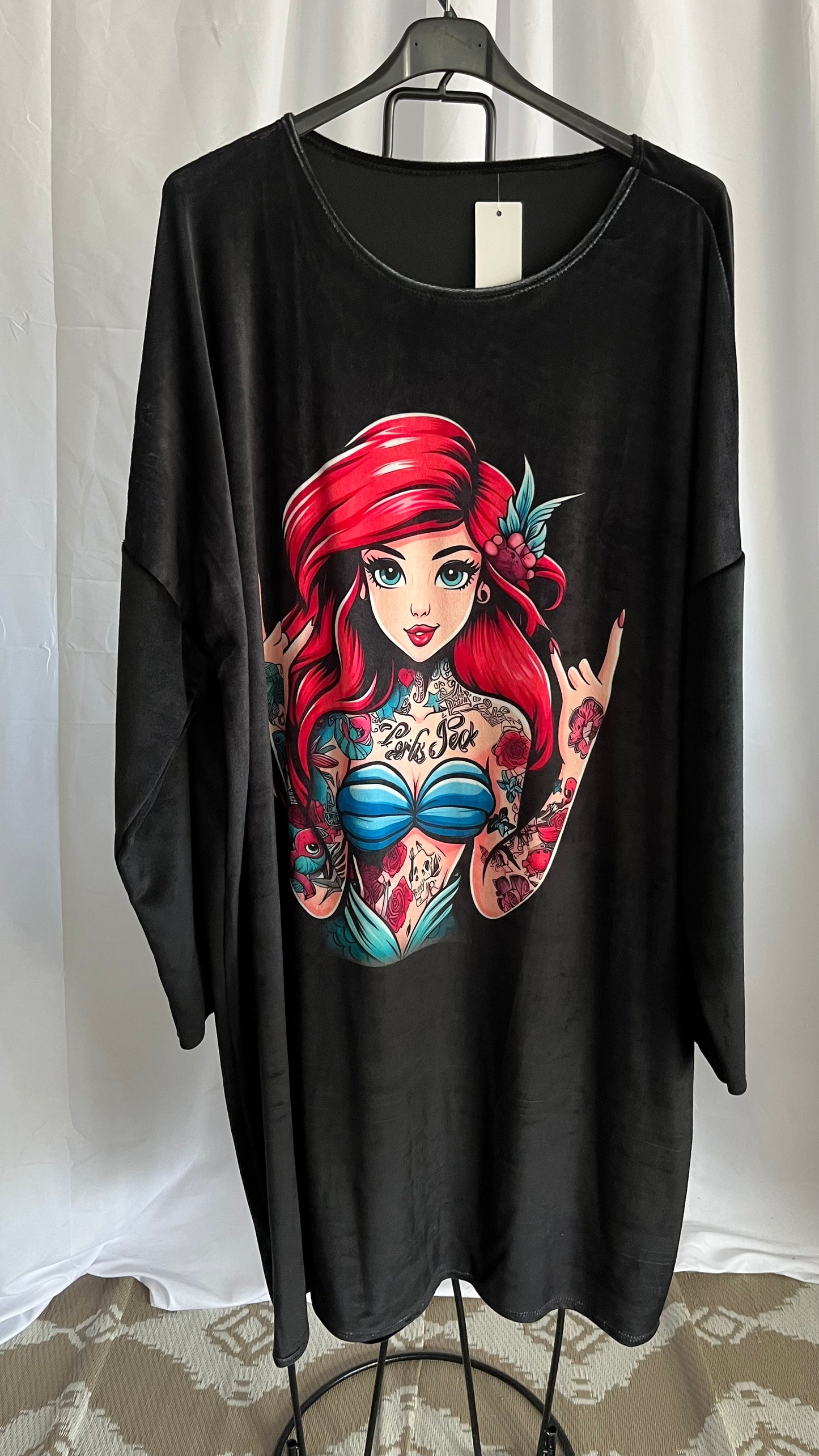 Chemise de nuit pêche