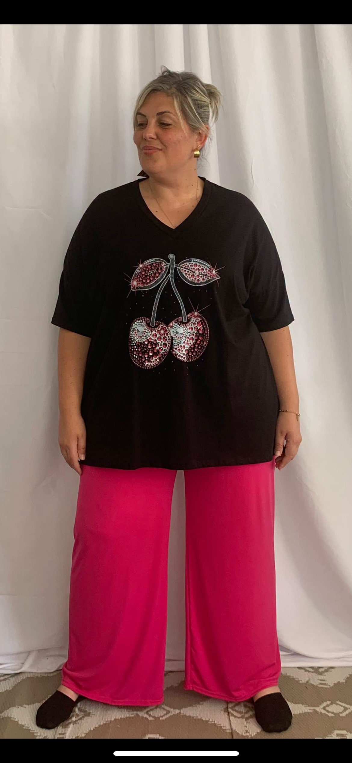 Tee-shirt cerise