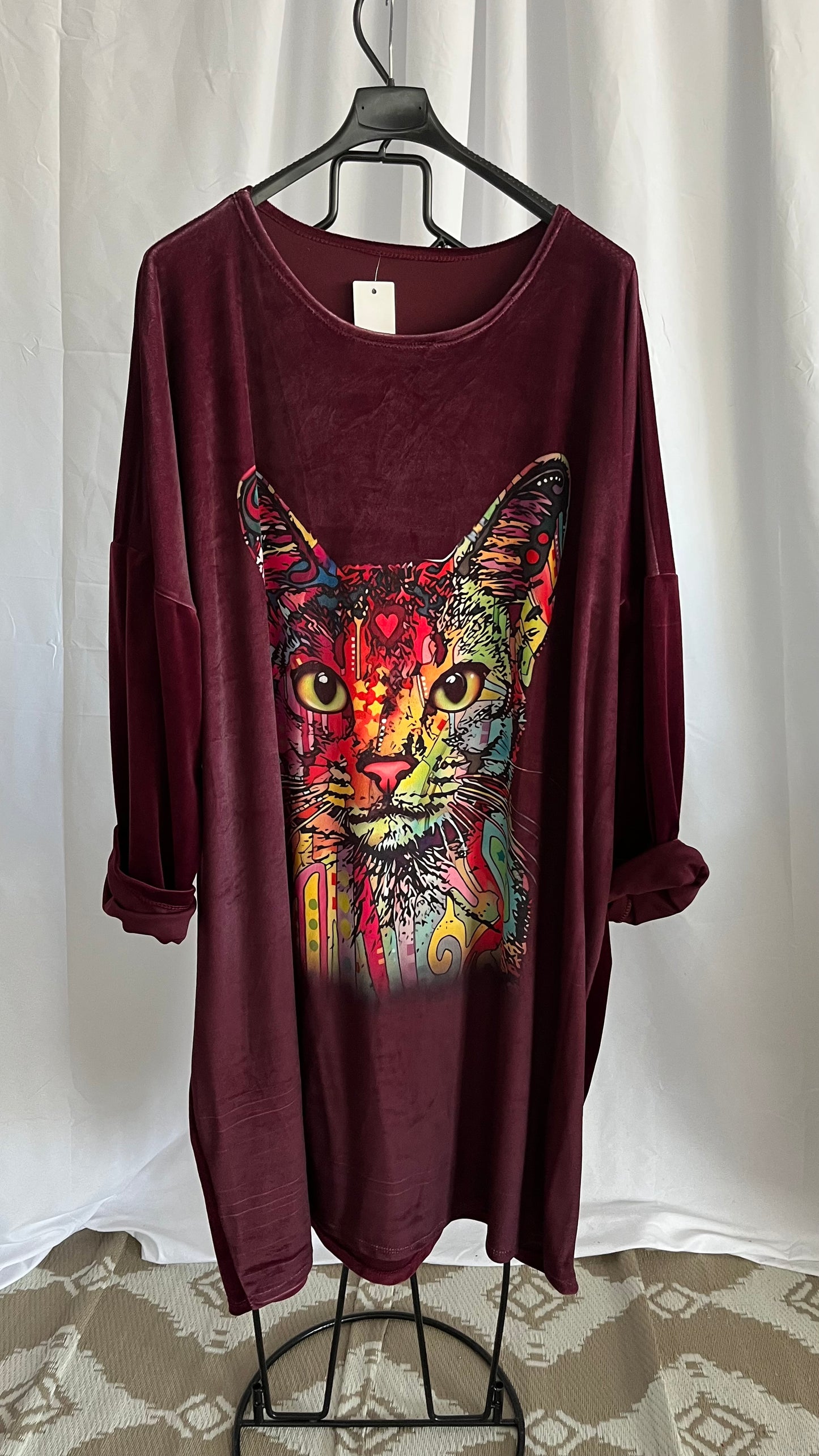 Chemise de nuit pêche