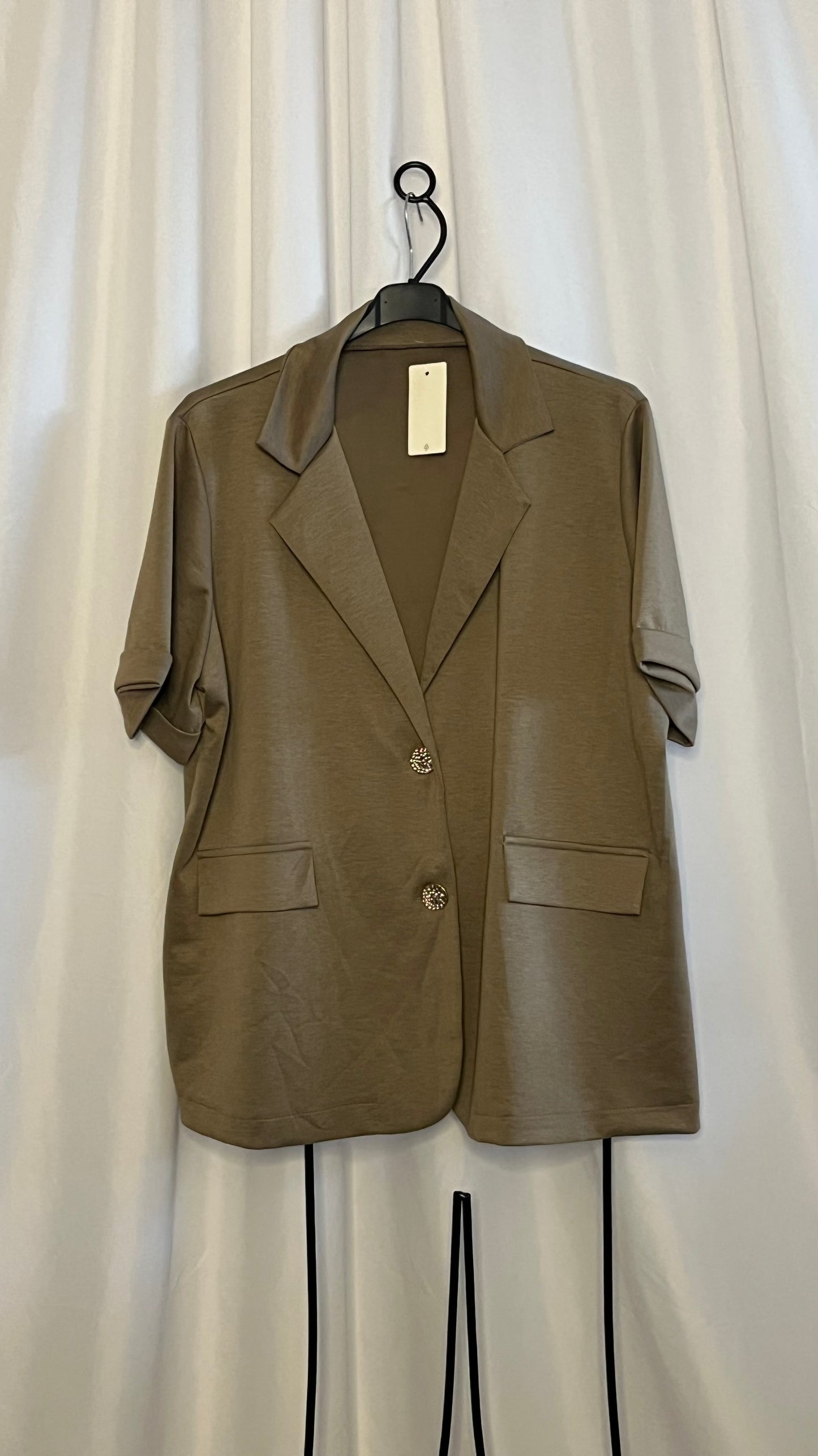 Blazer manches courtes