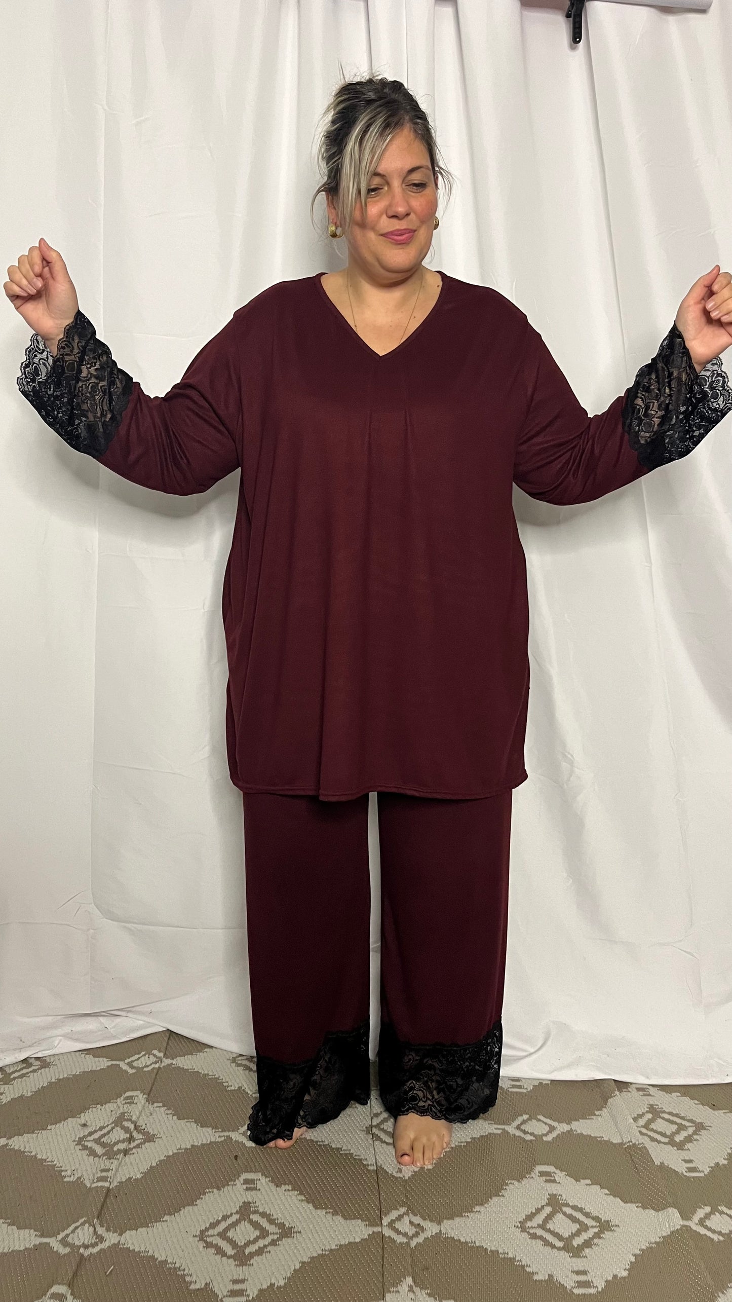 Pyjama dentelle